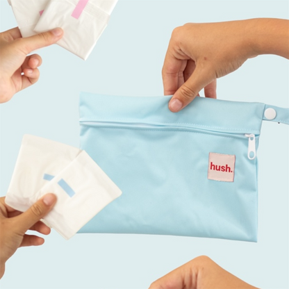 First Period Kit -  Essentials Set + Lilac Dream Pouch