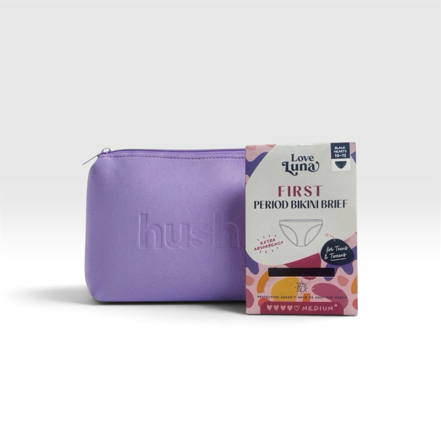 Ultimate First Period Kit - Essentials + Wet Bag + Purple Pouch + Period Underwear