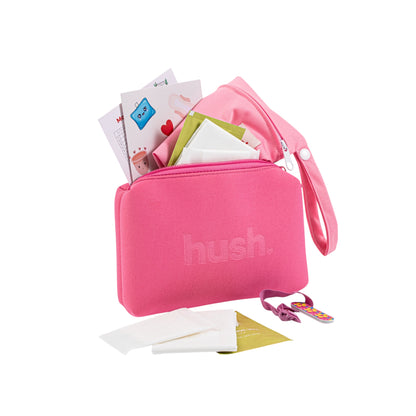 First Period Kit - Essentials + Wet Bag+ Pink Pouch